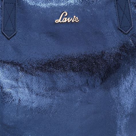 Buy Lavie Navy Blue Maria Large VT Tote Bag Online