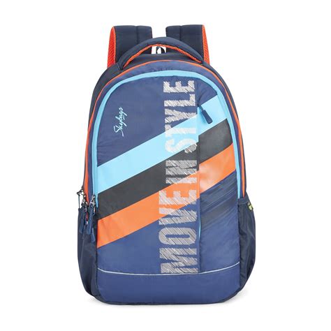 Skybags Strider Pro 02 Laptop Backpack (H) Blue