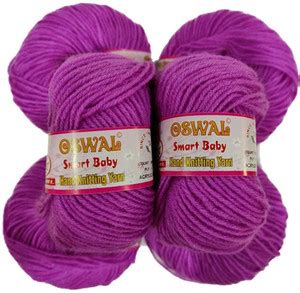 JEFFY Oswal Smart Baby Wool Hand Knitting Soft Fingering Crochet Hook ...