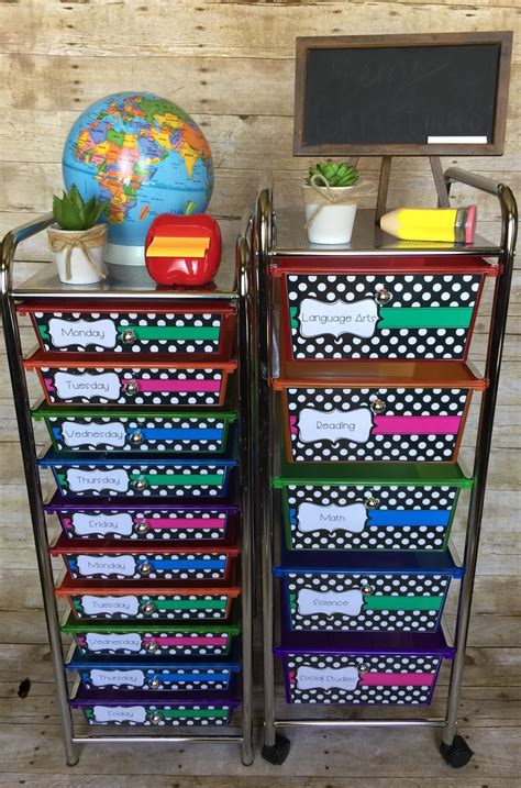 Teaching With Terhune: Classroom Organization Storage Ideas {10 and 5 ...