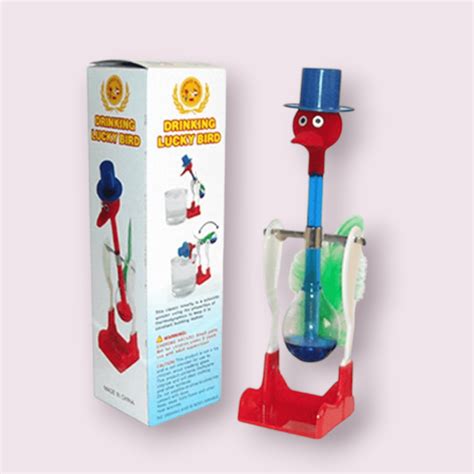 Engaging Perpetual Motion Drinking Bird Toy - Educational Desk Decor ...