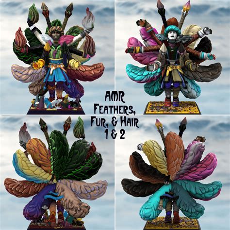 AMR Furs, Feathers, and Hair Packs - I am re-organizing and updating my ...