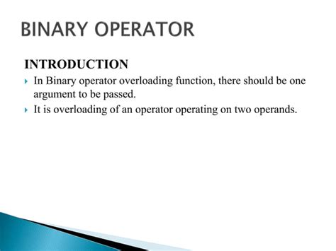 Image result for How Does Binary Operator Overloading Work
