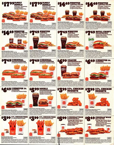 Bk Printable Coupons - Free Printable