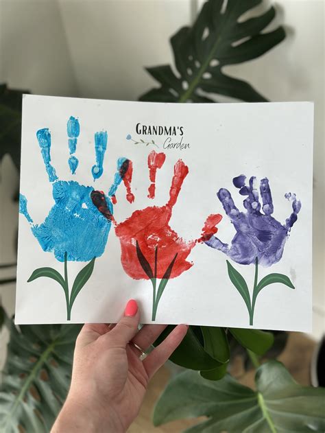 Grandparent's Day Craft for kids [free download] — My Preschool Place
