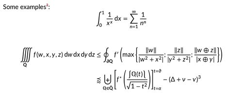 Image result for OpenType Math Fonts