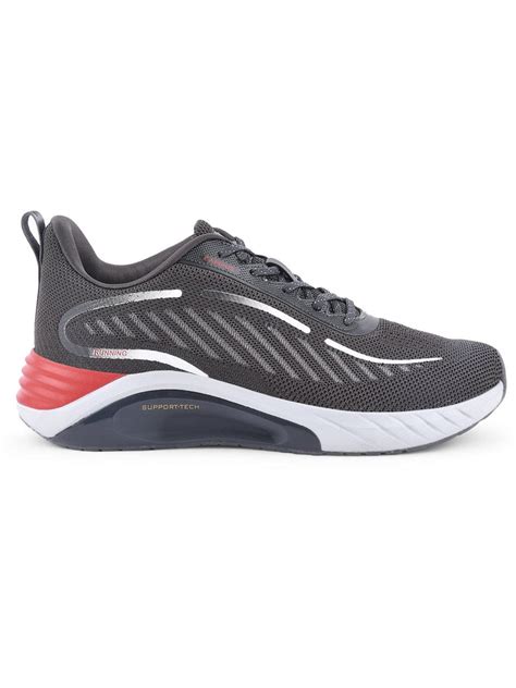 Buy Running Shoes For Men: Abacusl-dgry-red-Slate | Campus Shoes