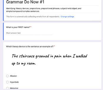 Image result for Do Now Activity Examples