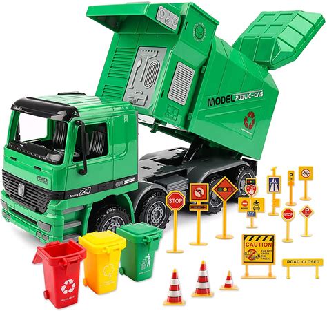 Buy deAO1:10 Scale Friction Powered Engineering Construction Garbage ...