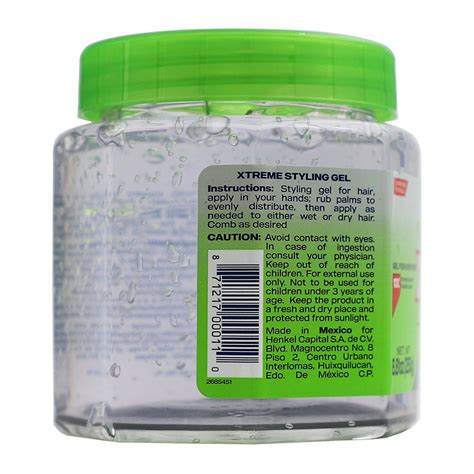 Wet Line Xtreme Professional Extra Hold Clear Styling Hair Gel, 8.8 Oz