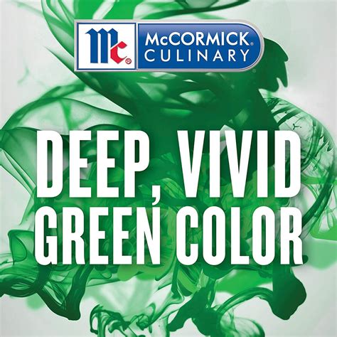 McCormick Culinary Green Food Coloring - 16 fl oz Liquid Colorant for ...