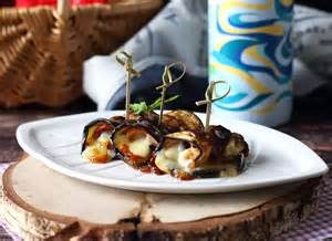 Air fryer eggplant rolls - involtini