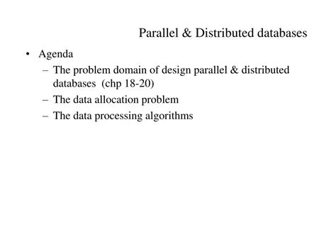 Image result for Parallel vs Distributed Database