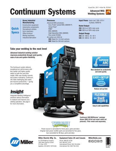 ProHeat™ 35 Liquid-Cooled Induction System - Miller Electric Mfg. - PDF ...