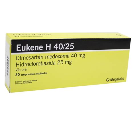 Eukene H 40/25Mg - FarmaciaRD