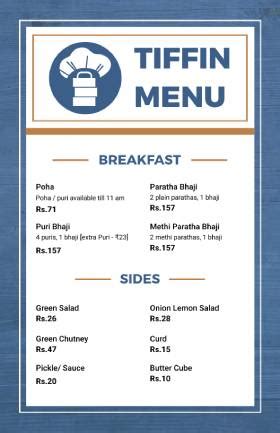 Image result for Service Menu Chart