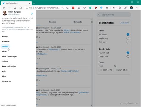 Image result for Twitter Data Archive