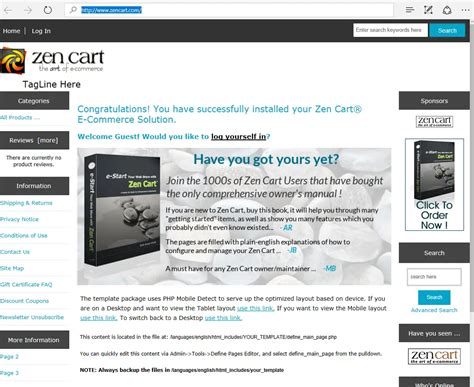 Zen Cart Web Development: Best Option For eCommerce Stores | Ecommerce ...