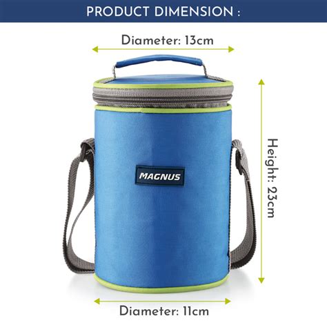 Buy Magnus Aura 3 Deluxe Stainless Steel Lunch Box - Airtight ...