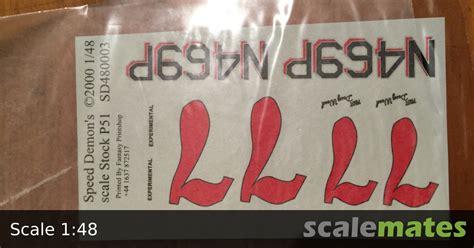 P-51 Racer #7, Speed Demon sd480003