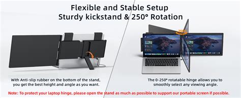 MagicRaven Laptop Screen Extender, 14" FHD 1080P Portable Monitor, 250 ...