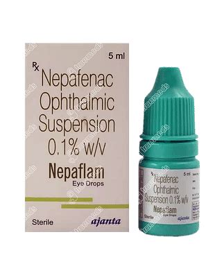 Nepaflam 0.1% Eye Drops 5 ML | Order Nepaflam 0.1 % Eye Drops 5 ML ...