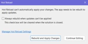 vs Code Hot Reload 的图像结果