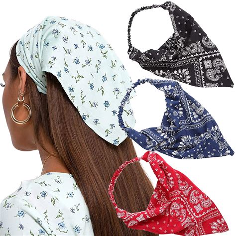 Elastic Headband Bandana Hat at Colby Westlake blog