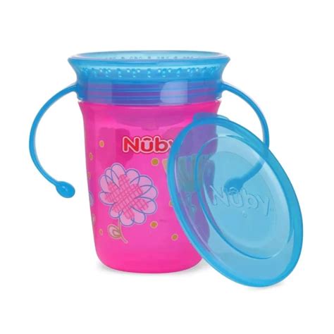 Nuby 360 Wonder Cup Sippy Cup for Babies from 6+ Months - 240ml ...