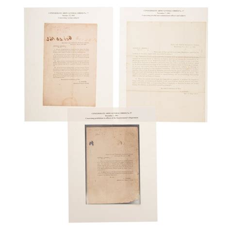 Three Confederate Army General Orders - Feb 06, 2020 | Alex Cooper in MD