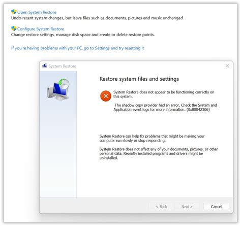 How to fix Volume Shadow Copy Service after Windows 11 Upgrade ...