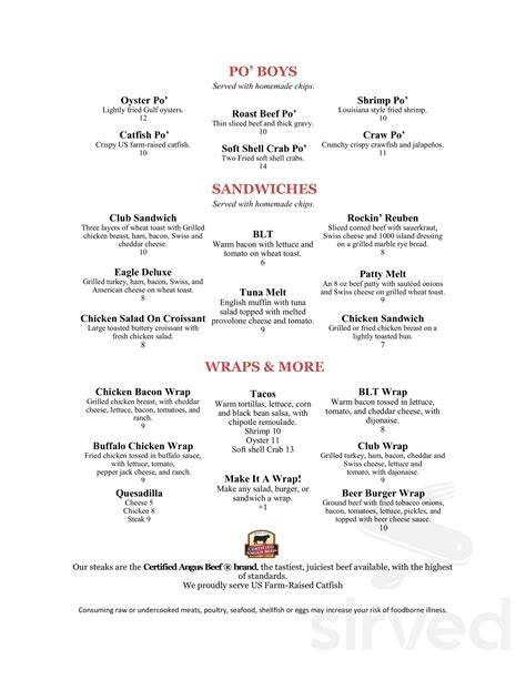 Diamondhead Country Club menus in Diamondhead, Mississippi, United States