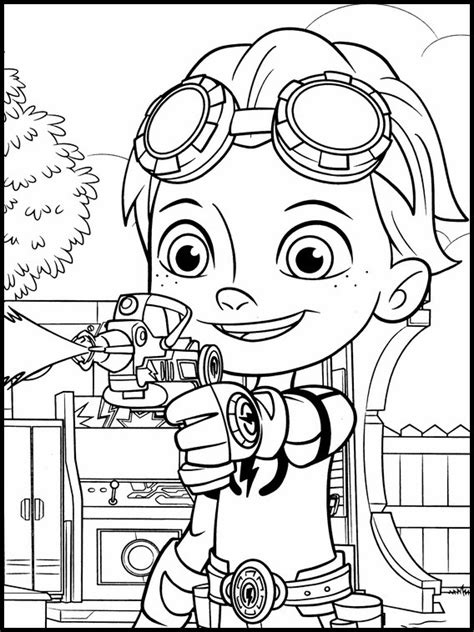 Image result for Rusty Rivets Ruby Coloring Pages