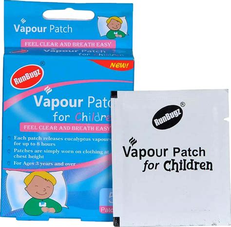 Buy RUNBUGZ VAPOUR PATCH FOR CHILDREN 5 PATCHES (PACK OF 1) Online ...