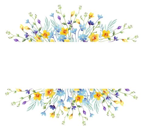 Free Flower Border Clip Art Images