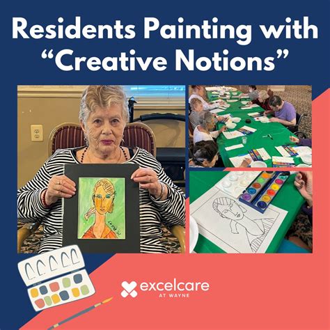 ExcelCare at Wayne on LinkedIn: #creativenotions #art #paintingatexcelcare