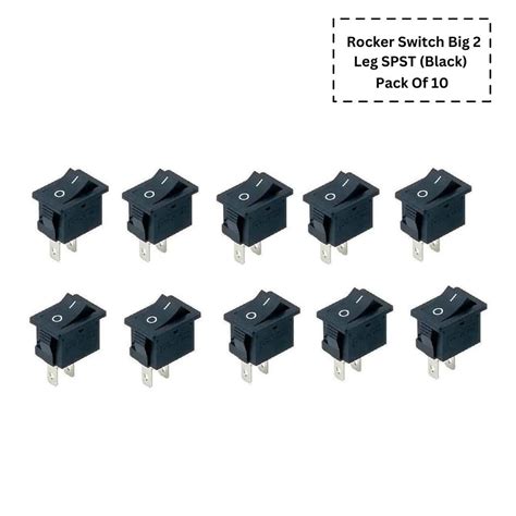 Big Rocker Switch 2 Leg SPST - Reliable ON/OFF Control for Your Devices