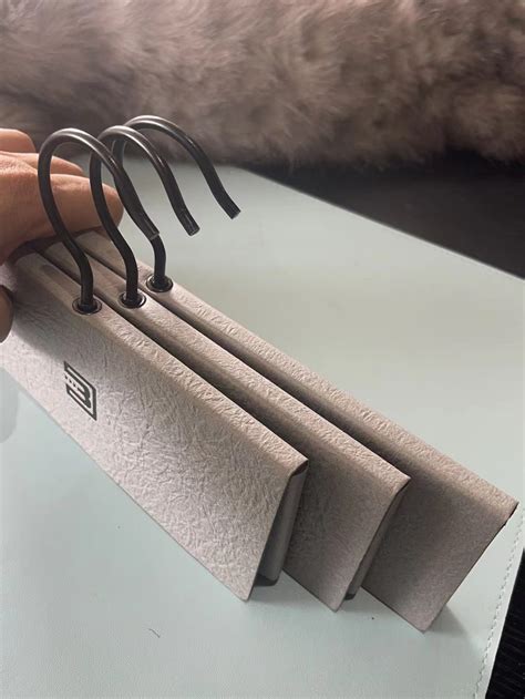 High-End Home Textile Sample Display Hook Card | Custom