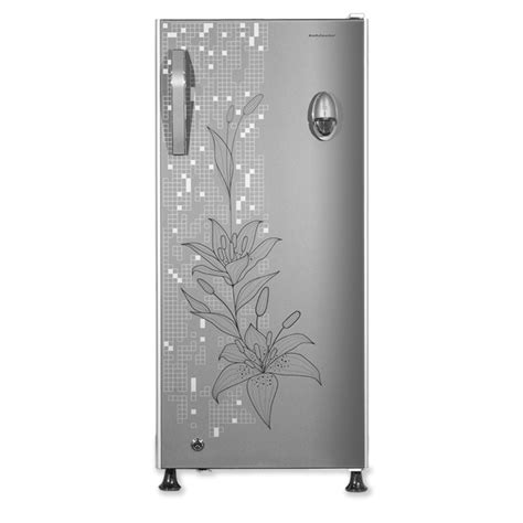 Kelvinator 190 litres Single Door Refrigerator, Silver Grey KRD-A210SGG