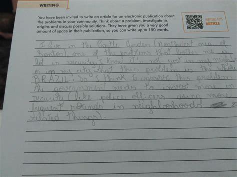 CNA New Gold 1 unit 3 . You have been invited to write an article for ...