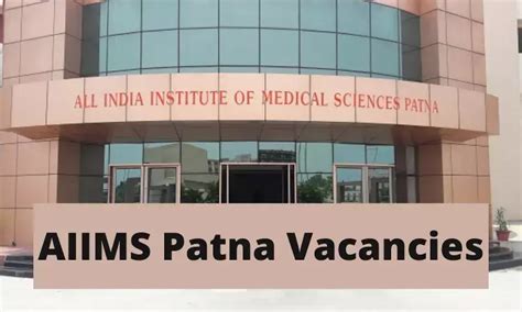 Walk In Interview At AIIMS Patna For Senior Resident Post in ...