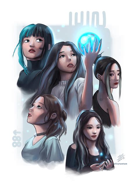 Messy fan art to get the excitement off my chest!!! : r/GIDLE