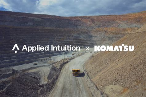 コマツと Applied Intuition、パートナシップ締結 | Applied Intuition