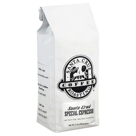 Santa Cruz Coffee Roasting Coffee, Light French Roast, Santa Cruz ...