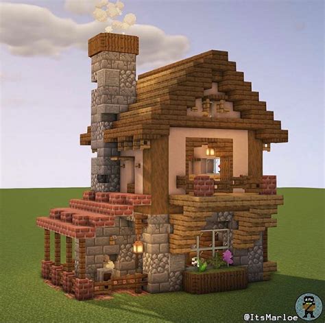 Small House in Minecraft 的图像结果