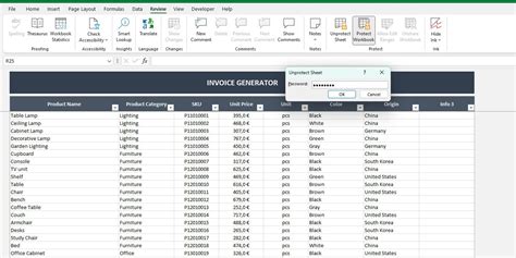 Image result for Invoice Number Generator Excel