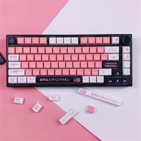 MB EVA 08 KEYCAPS, with XDA Profile, DYE SUB PBT, Suitable for Full ...