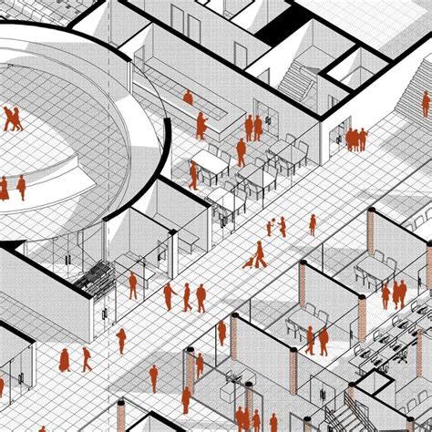 isometric drawing architecture