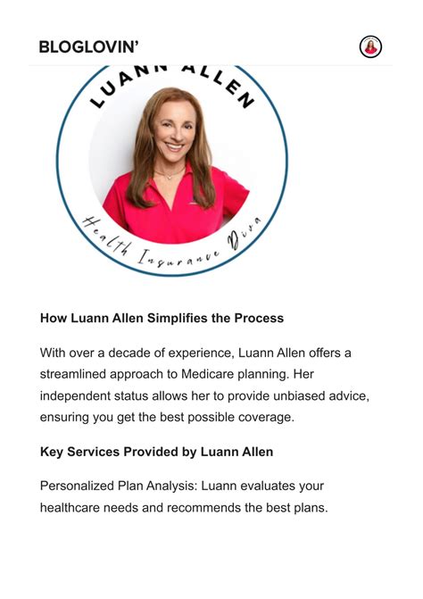 PPT - Simplify Your Medicare Decisions with Luann Allen's Expertise ...