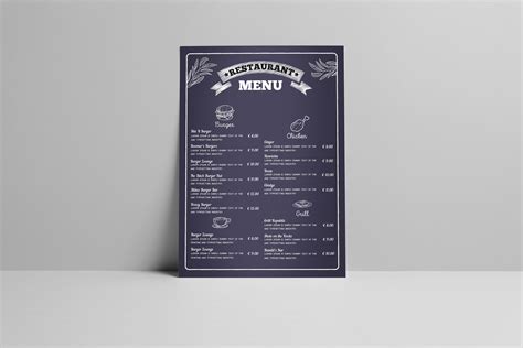 Image result for Chalkboard Menu Script